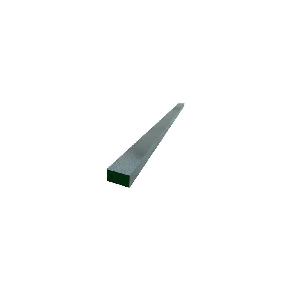 O1 Oil-Hardening Flat Stock: 1/2" Thick, 1" Wide, 18" Long, ±0.001" Thickness Tolerance