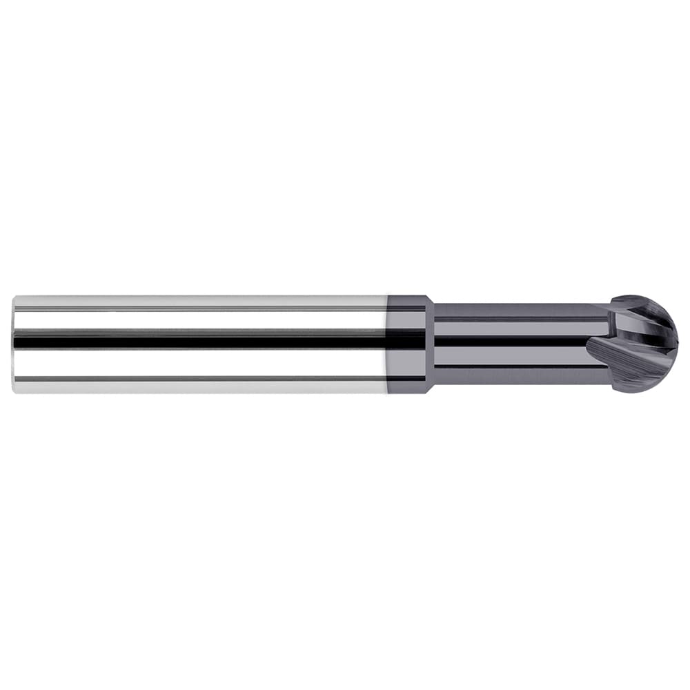 Harvey Tool 22732-C3 1/2" Diam 220° Wrap Angle 0.336" LOC 4-Flute AlTiN Finish Undercut End Mill Image