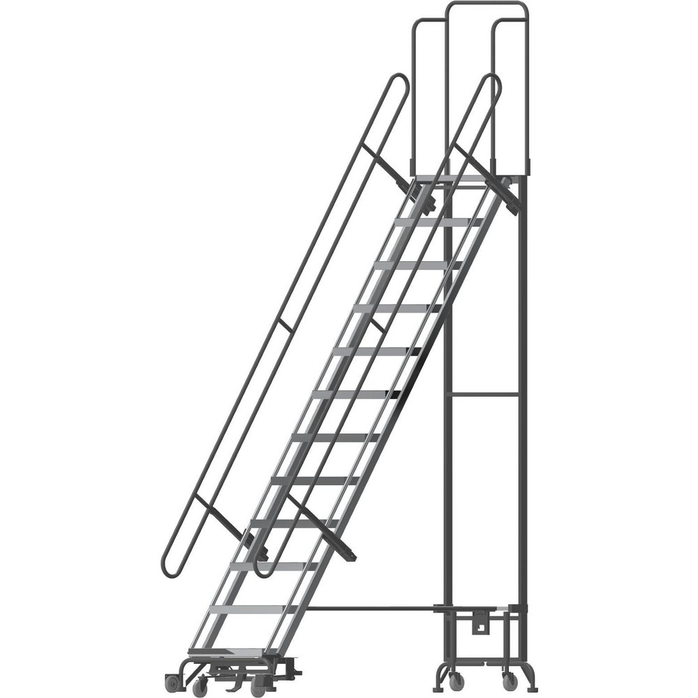 Ballymore - Steel & Aluminum Hybird Rolling Ladder Rolling Ladder: Type 