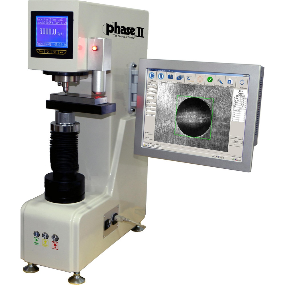 Phase II - Bench Top Hardness Testers; Scale Type: HBW; Minimum ...