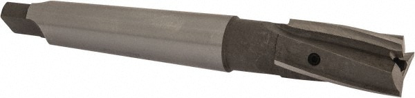 25/32" Diam, 3 Flutes, Morse Taper Shank, Interchangeable Pilot Counterbore