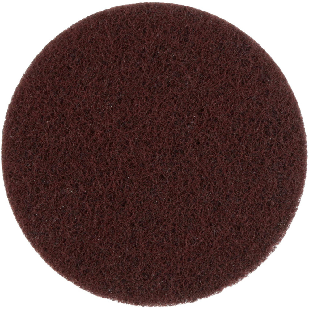Hook & Loop Disc: 5" Dia, Non-Woven, Aluminum Oxide