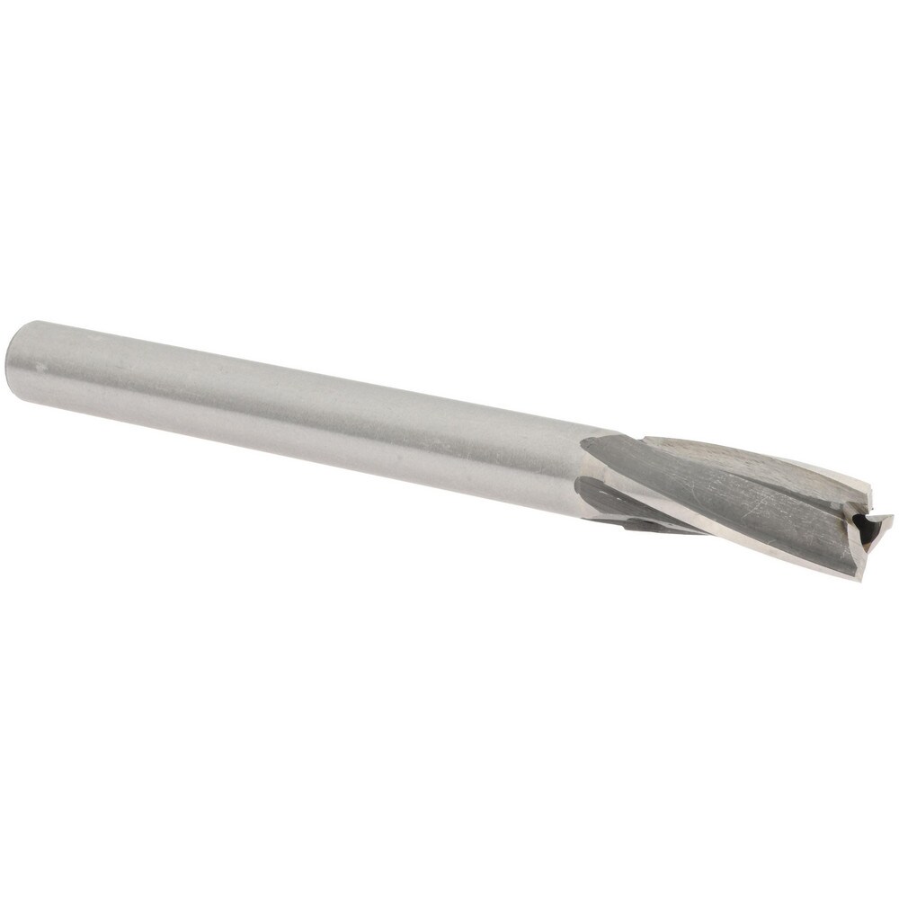 13/32" Diam, 3/8" Shank, Diam, 3 Flutes, Straight Shank, Interchangeable Pilot Counterbore