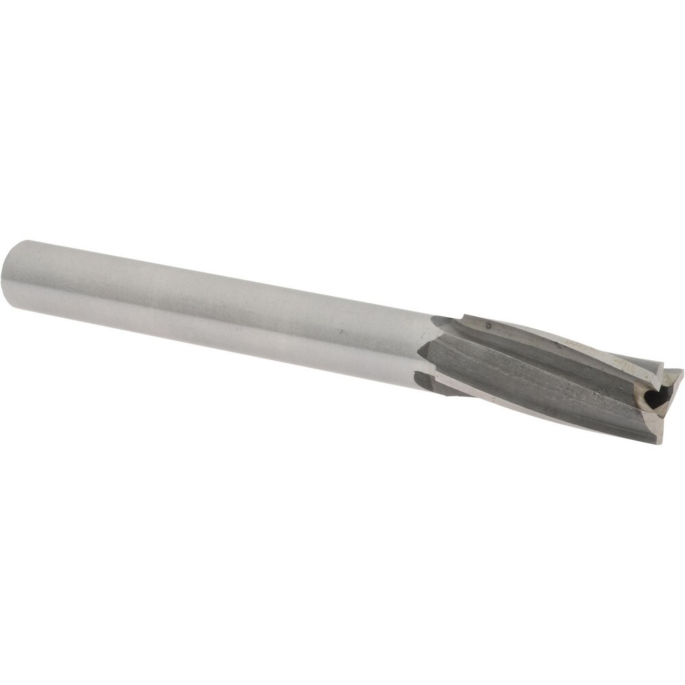 1/2" Diam, 7/16" Shank, Diam, 3 Flutes, Straight Shank, Interchangeable Pilot Counterbore
