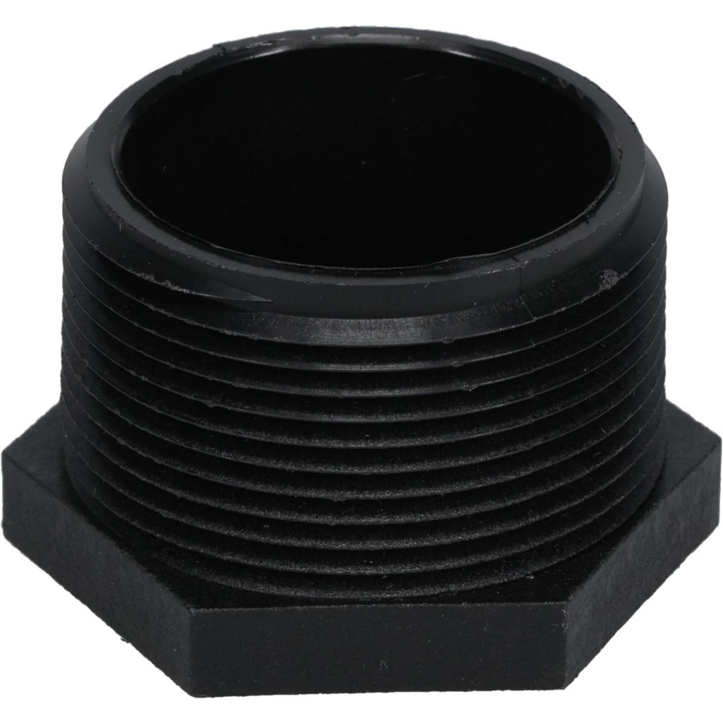 Green Leaf Plastic Plug: 1-1/2 in, Polypropylene - MIPT End Connections | Part #F 112 P
