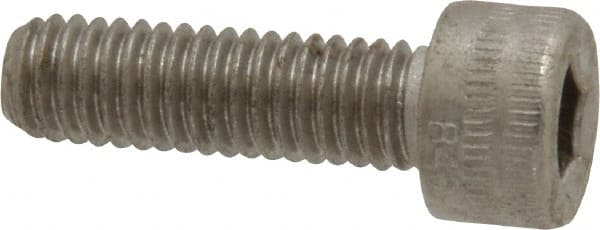 Holo-Krome 77132 Hex Head Cap Screw: M6 x 1.00 x 20 mm, Grade Austenitic Grade A4 Stainless Steel, Uncoated 