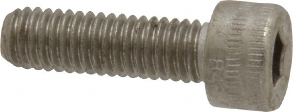 Holo-Krome 77132 Hex Head Cap Screw: M6 x 1.00 x 20 mm, Grade Austenitic Grade A4 Stainless Steel, Uncoated Image