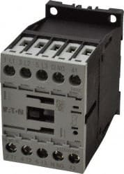 IEC Contactor: 3 Poles, 7 A Load Amps-Inductive, 22 A Load Amps-Resistive, NO