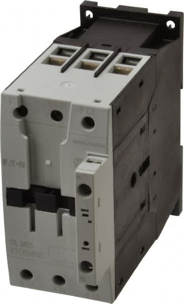 Eaton Cutler-Hammer XTCE065D00A IEC Contactor: 3 Poles, 65 A Load Amps-Inductive, 98 A Load Amps-Resistive 