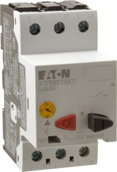 6.3 Amp, IEC, Open Pushbutton Manual Motor Starter