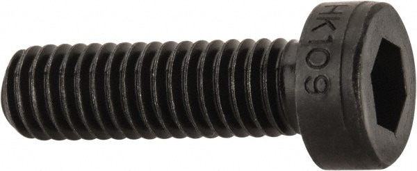 Holo-Krome 69414 Low Head Socket Cap Screw: M6 x 1, 20 mm Length Under Head, Low Socket Cap Head, Hex Socket Drive, Alloy Steel, Black Oxide Finish Image