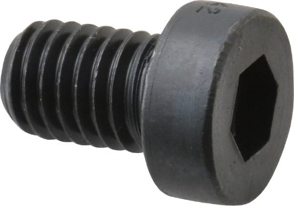 Holo-Krome 69450 Low Head Socket Cap Screw: M8 x 1.25, 12 mm Length Under Head, Low Socket Cap Head, Hex Socket Drive, Alloy Steel, Black Oxide Finish 