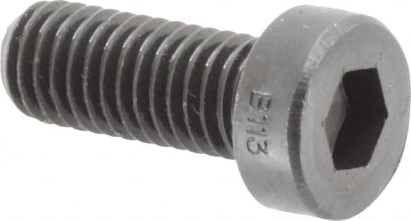 Holo-Krome 69462 Low Head Socket Cap Screw: M8 x 1.25, 20 mm Length Under Head, Low Socket Cap Head, Hex Socket Drive, Alloy Steel, Black Oxide Finish 