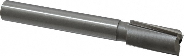 Made in USA 10404 31/32" Diam, 3/4" Shank, Diam, 3 Flutes, Straight Shank, Interchangeable Pilot Counterbore 