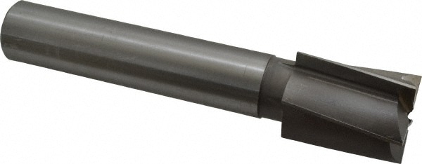 Made in USA 10417 1-3/4" Diam, 1-1/4" Shank, Diam, 5 Flutes, Straight Shank, Interchangeable Pilot Counterbore 