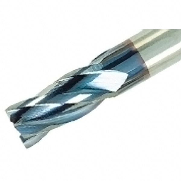 Iscar 5621160 Corner Chamfer End Mill: 0.125" Dia, 0.25" LOC, 4 Flute, 0.004" Chamfer Width, Solid Carbide Image