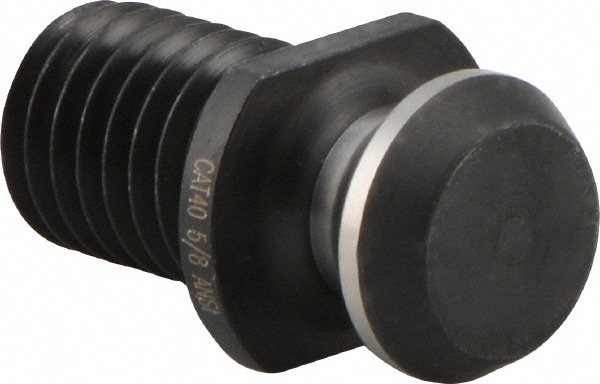 Retention Knob: CAT40, 5/8-11 Thread, 45 ° Angle Radius, 0.74" Knob Dia