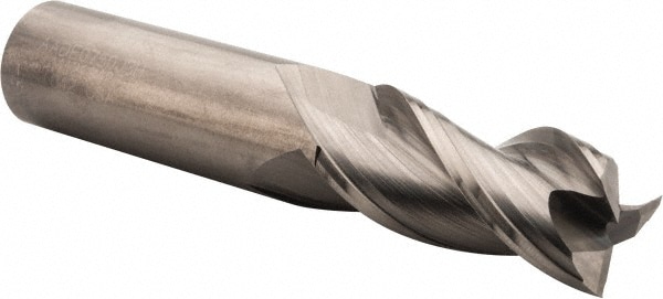 Kennametal 3866280 Square End Mill: 3/4 Dia, 1-5/8 LOC, 3/4 Shank Dia, 4 OAL, 3 Flutes, Solid Carbide Image