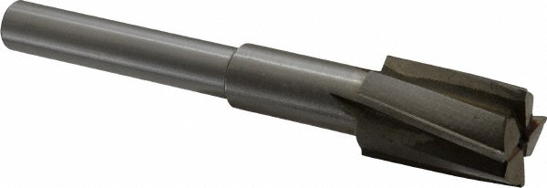 Value Collection GH8830606 15/16" Diam, 1/2" Shank, Diam, 4 Flutes, Straight Shank, Interchangeable Pilot Counterbore Image