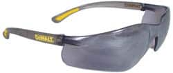 Safety Glass: Anti-Fog & Scratch-Resistant, Polycarbonate, Silver Lenses, Frameless, UV Protection