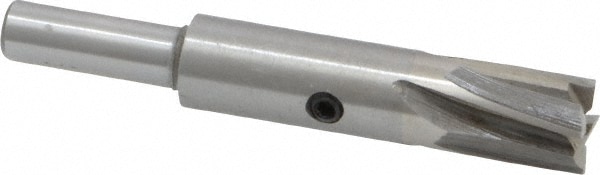 Value Collection GH8840241 3/8" Diam, 1/4" Shank, Diam, 4 Flutes, Straight Shank, Interchangeable Pilot Counterbore Image