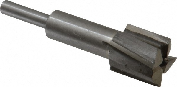 Value Collection GH8840522 13/16" Diam, 1/4" Shank, Diam, 4 Flutes, Straight Shank, Interchangeable Pilot Counterbore Image