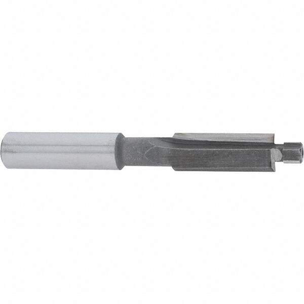 Solid Pilot Counterbore: 0.372" Dia, 0.215" Pilot, 2 Flutes