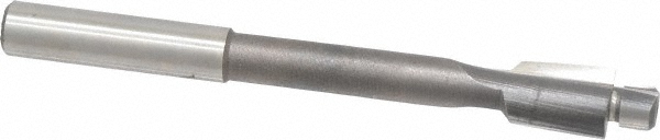 Solid Pilot Counterbore: 13/32" Dia, 1/4" Pilot, 2 Flutes
