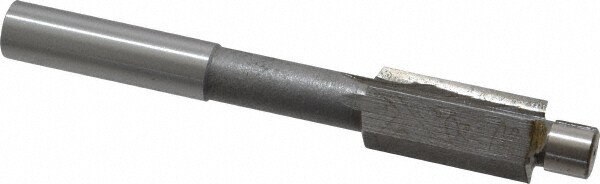 Solid Pilot Counterbore: 19/32" Dia, 3/8" Pilot, 2 Flutes