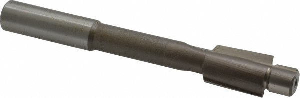 Solid Pilot Counterbore: 21/32" Dia, 7/16" Pilot, 2 Flutes