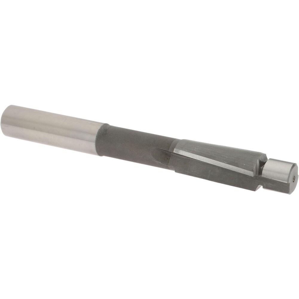 Solid Pilot Counterbore: 25/32" Dia, 1/2" Pilot, 2 Flutes