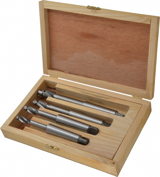 1/4" to 1/2" Socket-Head Cap Screw Compatible, High Speed Steel, Solid Pilot Counterbore Set