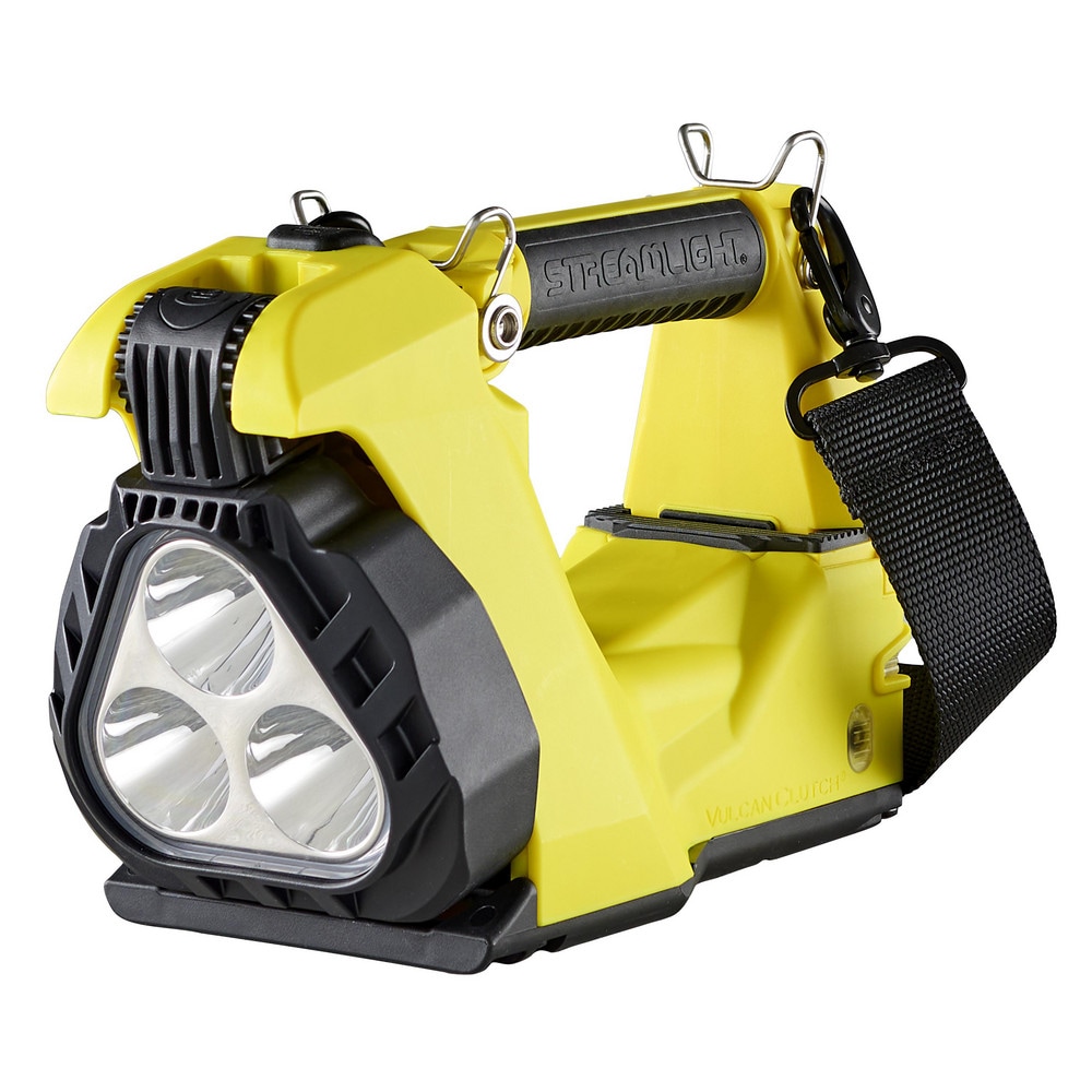 Streamlight - Vulcan Clutch[REG] Yellow Rechargeable Lantern with Clamping  Handle and Swivel Neck - 08864662 - MSC Industrial Supply