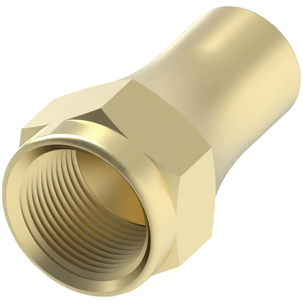 Danfoss - 3/16 SAE 45D FLARE BRASS LONG NUT | MSC Direct