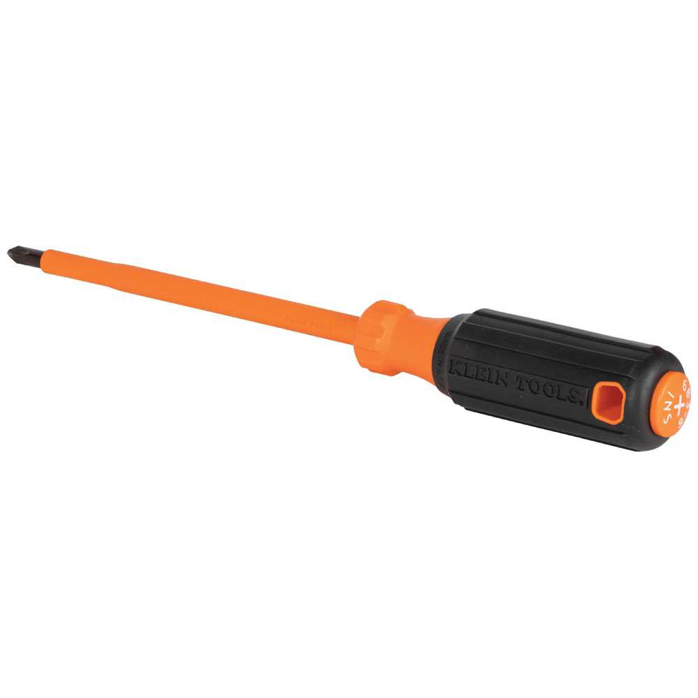 Klein Tools Phillips Screwdriver Bits: Point Size: #2; Drive Size (Inch): 3/8; Drive Size (mm): 6.35; Reversible: No | Part #6836INS