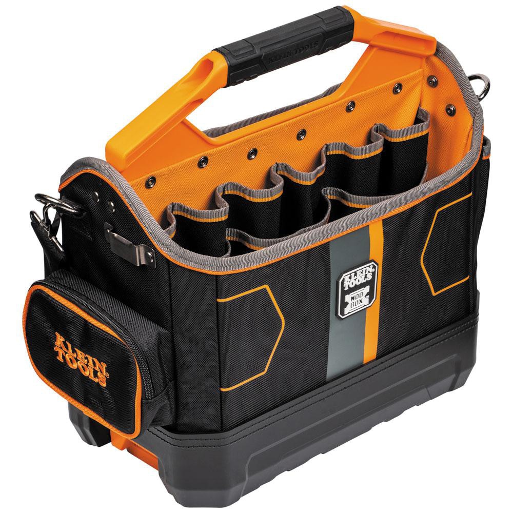 Tool Bags & Tool Totes; Holder Type: Tool Tote ; Closure Type: No Closure ; Material: Ballistic Nylon ; Overall Width: 9 ; Overall Depth: 17in ; Overall Height: 16.5in