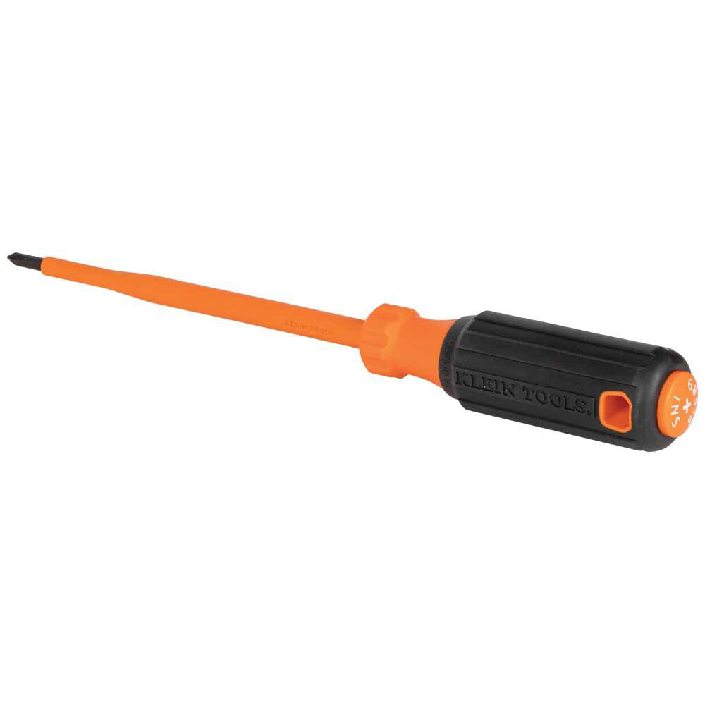 Klein Tools Phillips Screwdriver Bits: Point Size: #1; Drive Size (Inch): 1/4; Drive Size (mm): 6.35; Reversible: No | Part #6856INS