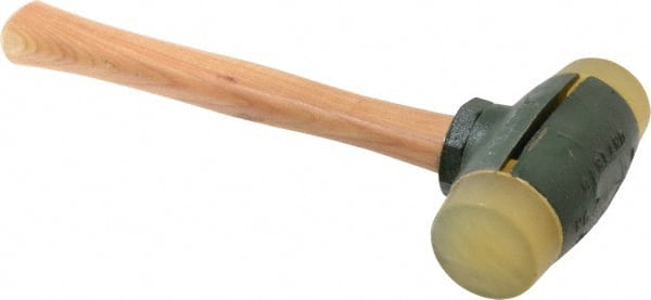Garland 33004 Non-Marring Hammer: 4 lb, 2" Face Dia, Urethane Head 