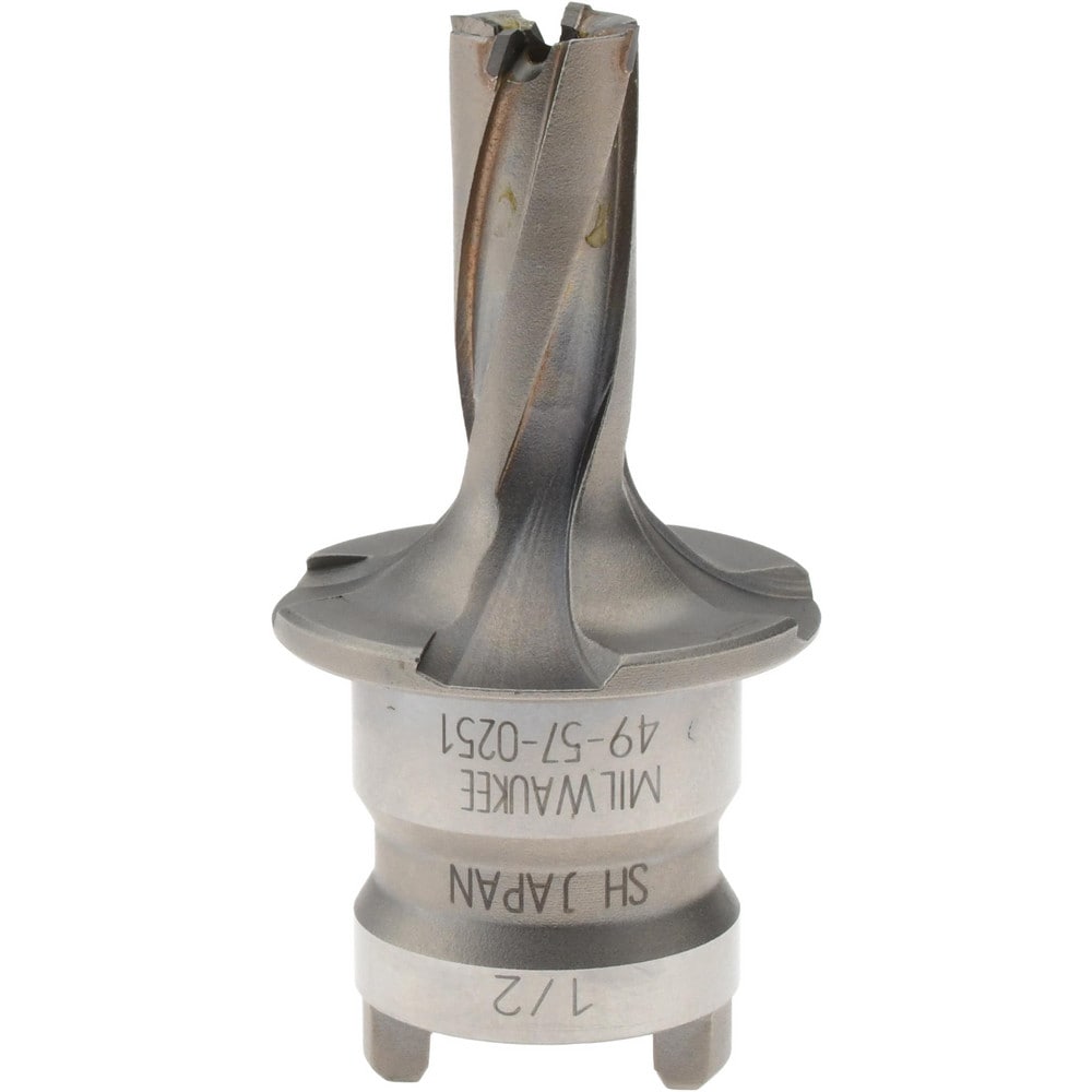 Annular Cutter: 1/2" Dia, 1" Depth of Cut, Carbide Tipped
