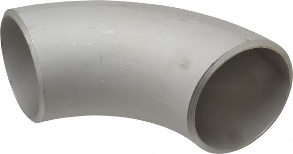 Merit Brass 04401-64 Pipe 90 ° Long Radius Elbow: 4" Fitting, 304L Stainless Steel Image