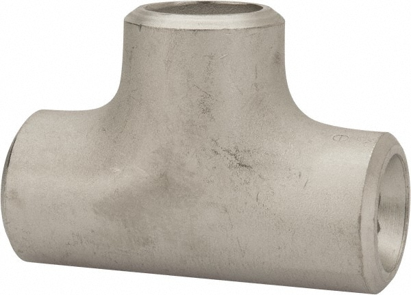 Merit Brass 04406-08 Pipe Tee: 1/2" Fitting, 304L Stainless Steel Image