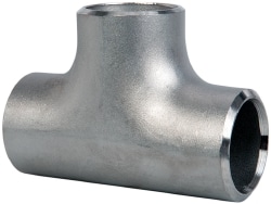 Merit Brass 04406-24 Pipe Tee: 1-1/2" Fitting, 304L Stainless Steel Image