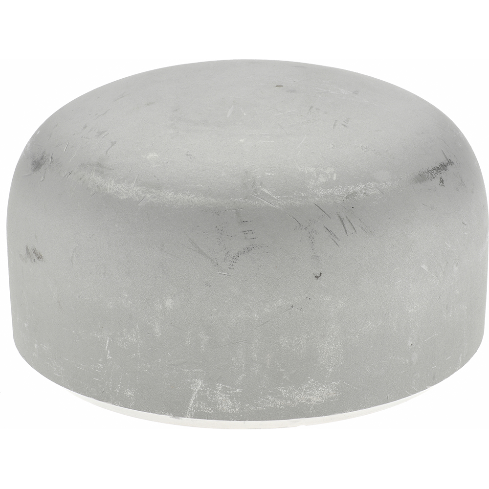 Merit Brass Pipe End Cap 4" Fitting, 304L Stainless Steel MSC Direct