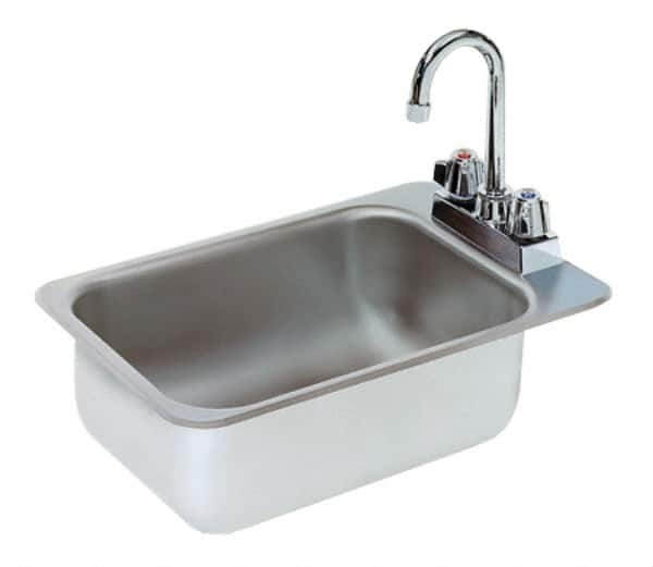 Advance Tabco DI-1-5 Drop-In Sink: Stainless Steel 