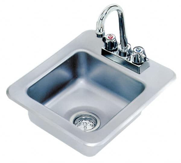 Advance Tabco DI-1-25 Drop-In Sink: Stainless Steel 