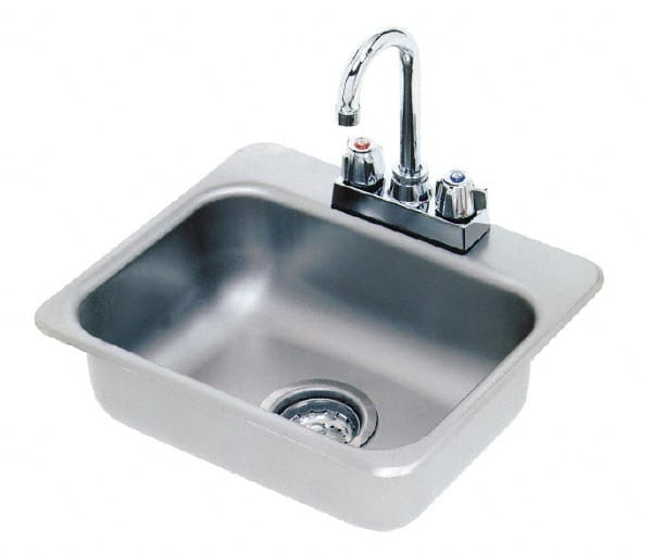 Advance Tabco DI-1-35 Drop-In Sink: Stainless Steel 