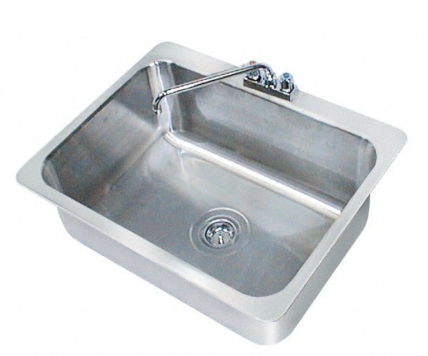 Drop-In Sink: Stainless Steel