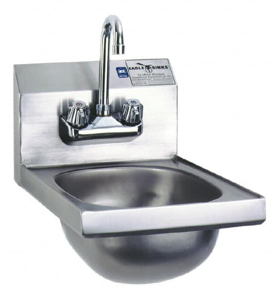 Eagle MHC HSAN-10-F Hand Sink: Stainless Steel 