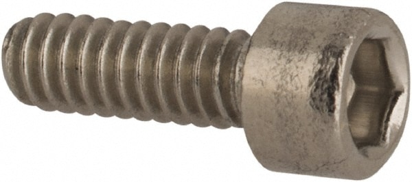 Value Collection R56000488 Hex Head Cap Screw: #2-56 x 1/4", Grade 316 Stainless Steel Image