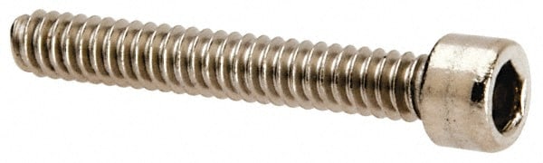 Value Collection R56000564 Hex Head Cap Screw: #4-40 x 3/4", Grade 316 Stainless Steel Image